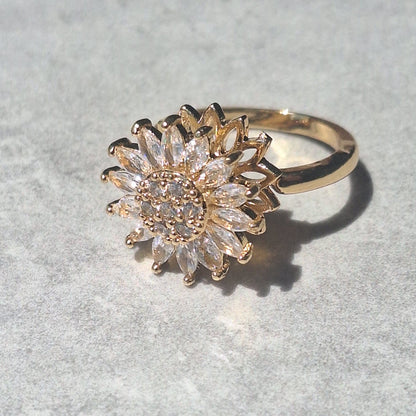 FLOWER SNURR-RING