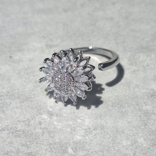 FLOWER SNURR-RING